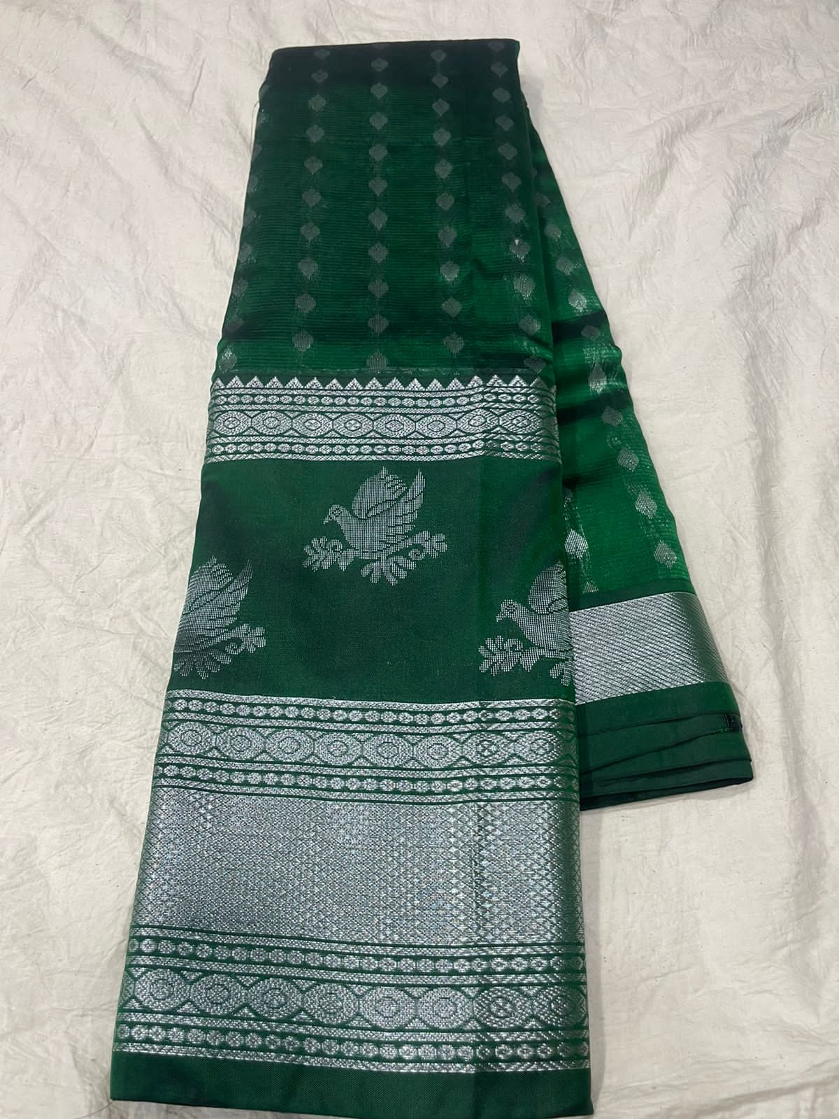 🍁Type: Mangalagiri Sico Pattu Butta With Blouse Sarees.